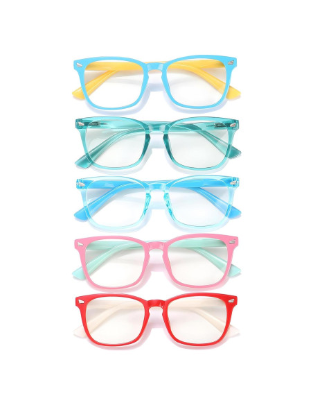 Gafas Bloqueadoras de Luz Azul Cheers Devices para Niños 6-12 Años Gafas Bloqueadoras de Luz Azul Cheers Devices para Niños 6-12 Años