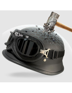 Casco de Motocicleta DLPACKJ MDXKE-A1 Negro Mate XL 2