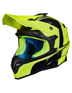 Casco de Motocross ILM Modelo 216 Amarillo Negro M