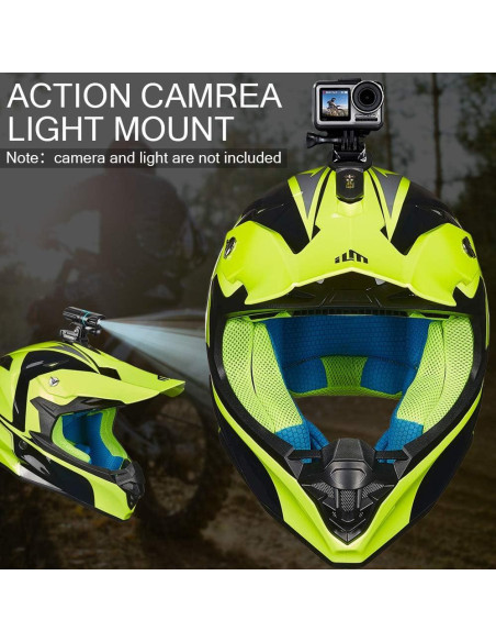 Casco de Motocross ILM Modelo 216 Amarillo Negro M Casco de Motocross ILM Modelo 216 Amarillo Negro M