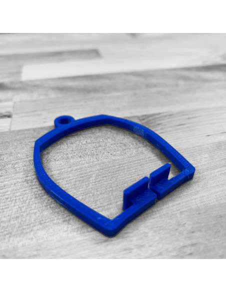 Puente Colgante Hot Wheels Azul con Soportes y Cuerda Puente Colgante Hot Wheels Azul con Soportes y Cuerda