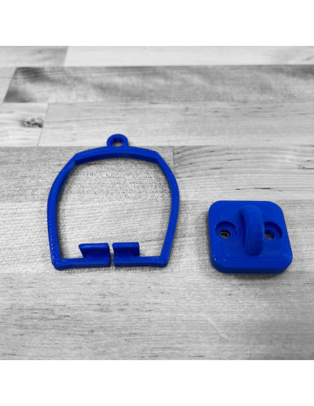 Puente Colgante Hot Wheels Azul con Soportes y Cuerda Puente Colgante Hot Wheels Azul con Soportes y Cuerda