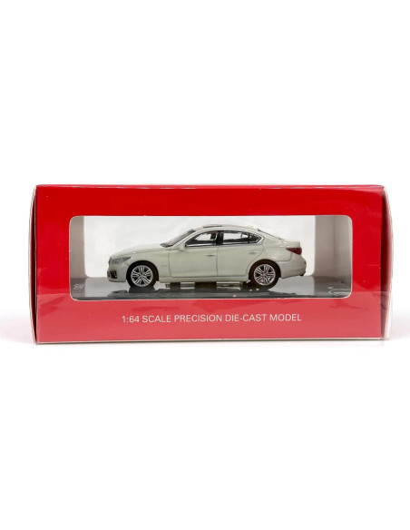 Coche Diecast Paudi Infiniti Q50S 1/64 para Colección Coche Diecast Paudi Infiniti Q50S 1/64 para Colección