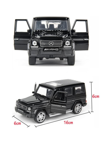 Coche de Juguete G65 AMG Negro 1:32 con Luz y Sonido