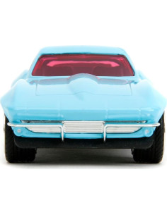 Coche de Fundición 1:32 Jada Toys 1966 Chevy Corvette Azul 2