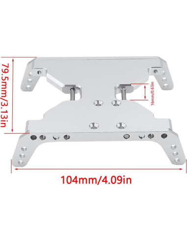 Placa de deslizamiento FACCNOY para RC Crawler Axial Capra 1.9