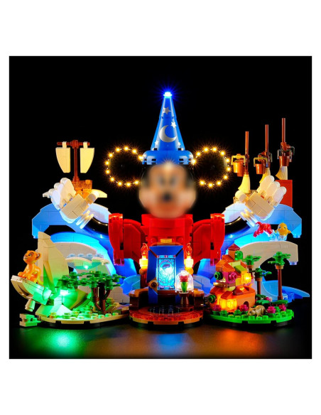 Kit de Luz LED BRIKSMAX para Lego Magia de Disney 21352 Kit de Luz LED BRIKSMAX para Lego Magia de Disney 21352
