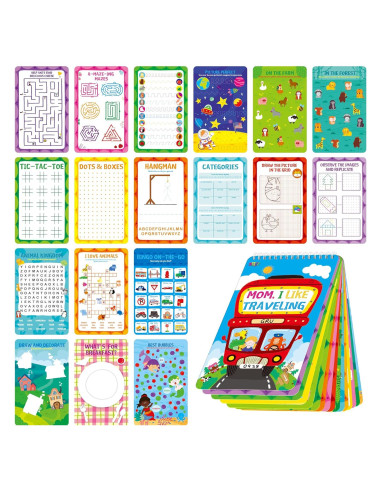 Bloc de Juegos Reutilizable SpriteGru 31 Actividades Educativas