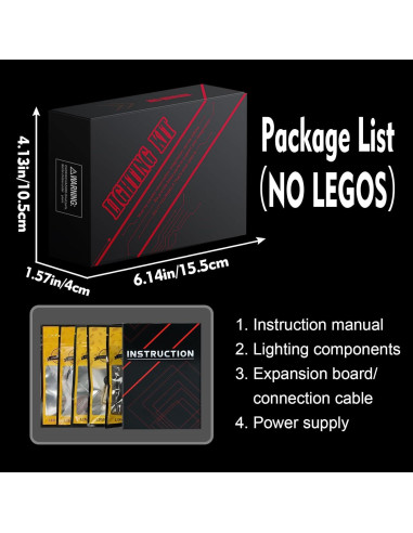 Kit de Iluminación LED Brickshining para Lego 40720