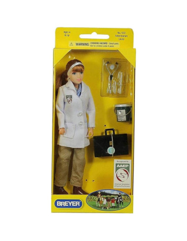 Veterinaria Breyer Laura con Kit Veterinario 20,32 cm