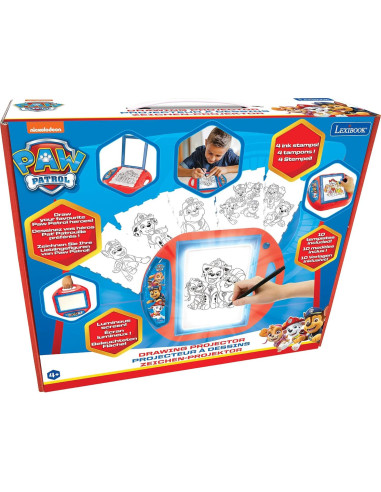 Proyector de Dibujo Lexibook Patrulla Canina 10 Plantillas