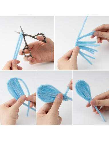 Set de 500 Limpiapipas Caydo para Manualidades DIY - Macaron