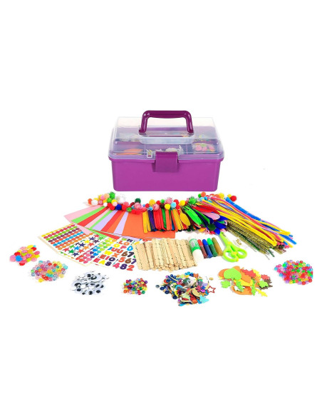Set de Manualidades para Niños YITOHOP 1000 PZS Navidad Set de Manualidades para Niños YITOHOP 1000 PZS Navidad