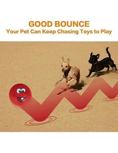 Juguete para Perros Coricorsu 5PCS Goma de Láttex Interactivo