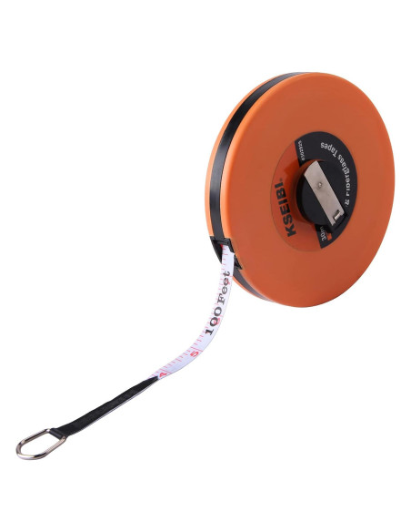 Cinta Métrica de Fibra de Vidrio KSEIBI 15m Doble Cara Cinta Métrica de Fibra de Vidrio KSEIBI 15m Doble Cara