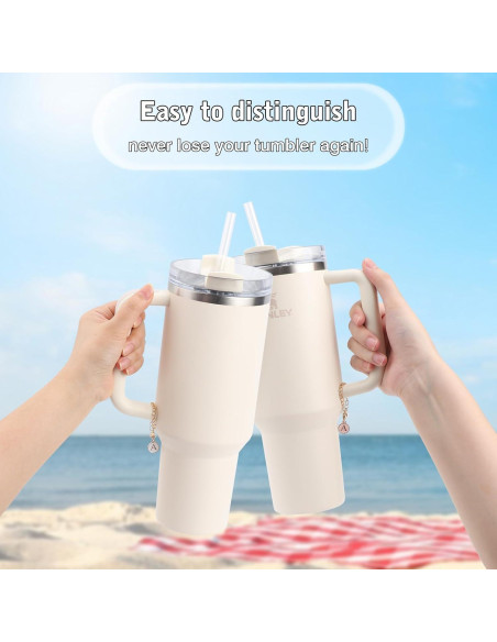 2PC Encantos de Letra para Tazas Stanley y Hydro Flask 2PC Encantos de Letra para Tazas Stanley y Hydro Flask