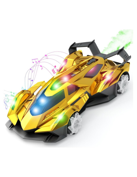 Coche de Control Remoto SASBSC Lambo Dorado 1:12 10-12 km/h Coche de Control Remoto SASBSC Lambo Dorado 1:12 10-12 km/h
