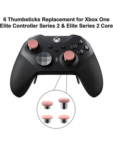 Palancas de Pulgar Intercambiables EASEGMER para Xbox Elite 2