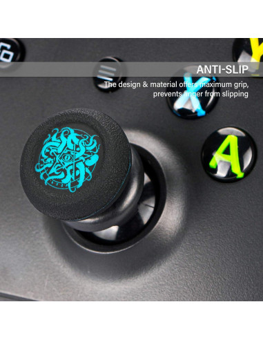 Extensores de Thumbstick y Cubierta de Silicona PlayRealm para Xbox