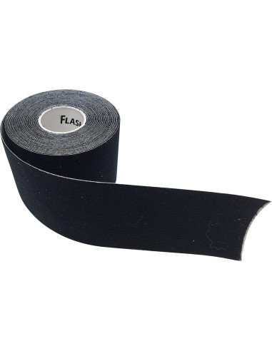 Cinta de Kinesiología Flash-Aid 5,08 cm x 4,88 m Negra