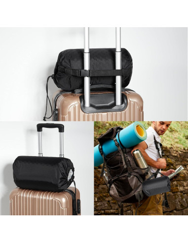 Almohada de Viaje Crisonky 4.1-F Espuma Viscoelástica 50x30x12cm