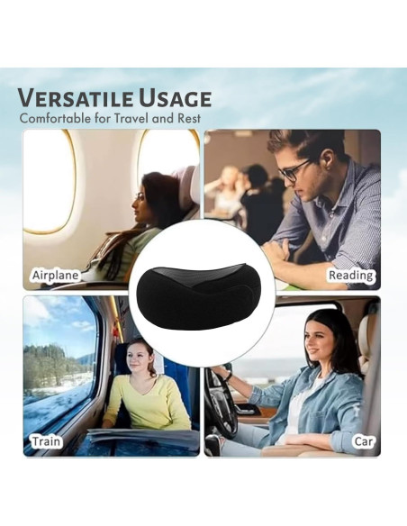 Almohada de Viaje Itnisi Espuma Viscoelástica Ajustable Almohada de Viaje Itnisi Espuma Viscoelástica Ajustable