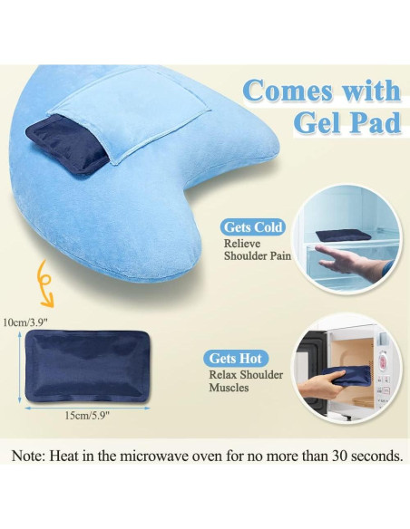 Almohada de recuperación para hombro AOSSA LMH100 azul Almohada de recuperación para hombro AOSSA LMH100 azul
