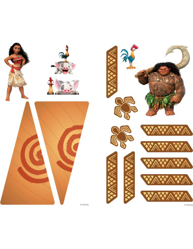 Juego de Azulejos Magnéticos Moana Tytan 30 Piezas