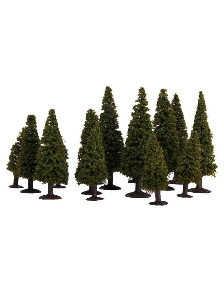 15 Árboles de Cedro Modelo Paisaje Verde Genérico 15 Árboles de Cedro Modelo Paisaje Verde Genérico