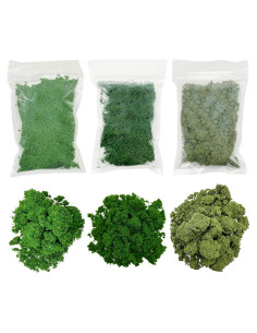 Woohome Kit de Polvo de Árbol 3 Colores para Modelos DIY