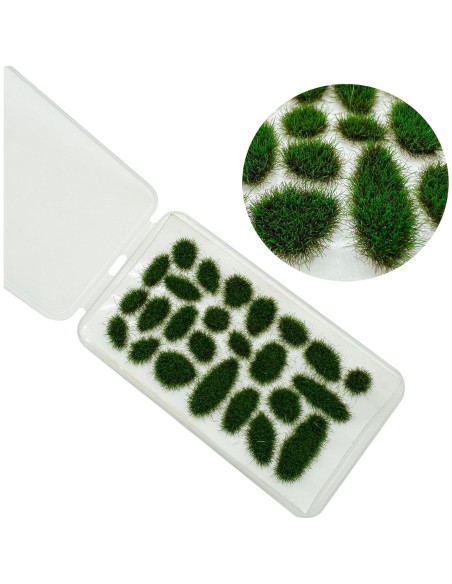 51 PCS Hierba Estática Attuslla Estilo B para Dioramas 51 PCS Hierba Estática Attuslla Estilo B para Dioramas