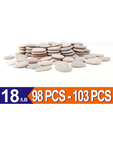 Pintando Rocas CFKJ 98-103 PCS 8,21 kg 5-9 cm