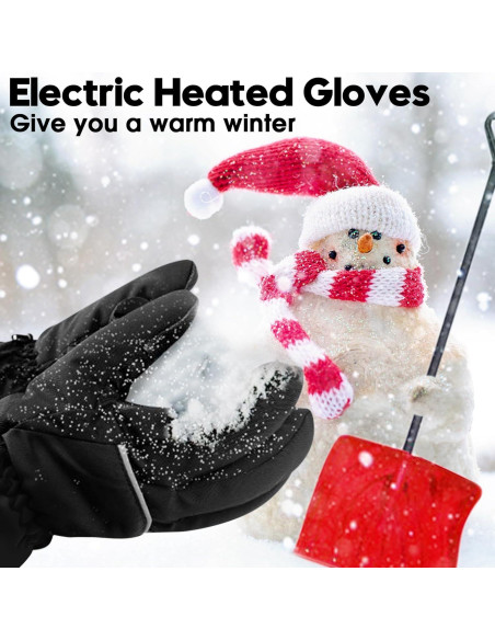 Guantes Calentados Eléctricos GEMSTONEGO Impermeables Talla L Guantes Calentados Eléctricos GEMSTONEGO Impermeables Talla L