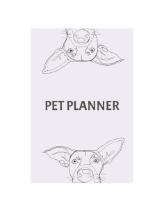 Planificador de Cuidado de Mascotas Life Books 15x23 cm
