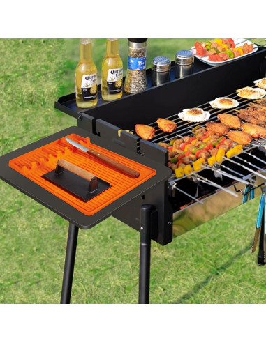 Alfombrilla de Silicona ISSEVE 40x29 cm para Parrilla BBQ