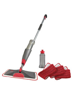 Mopa de Spray Rubbermaid Reveal con 3 Almohadillas Reutilizables