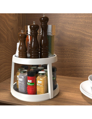 Organizador de especias 2 niveles Simple Houseware 25,4 cm