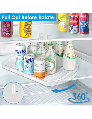 Organizador Giratorio FIRJOY para Refrigerador 41.9x28.9cm