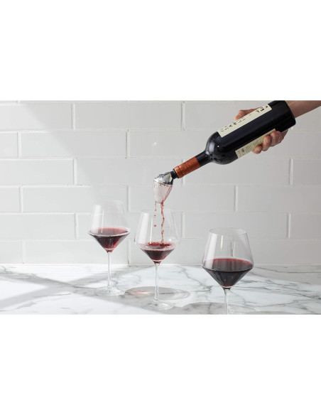 Aereador y Vertedor de Vino Houdini Acero Inoxidable 15 cm Aereador y Vertedor de Vino Houdini Acero Inoxidable 15 cm