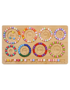 Tabla de Medición para Pulseras Favonuovy de Madera 32x19 cm