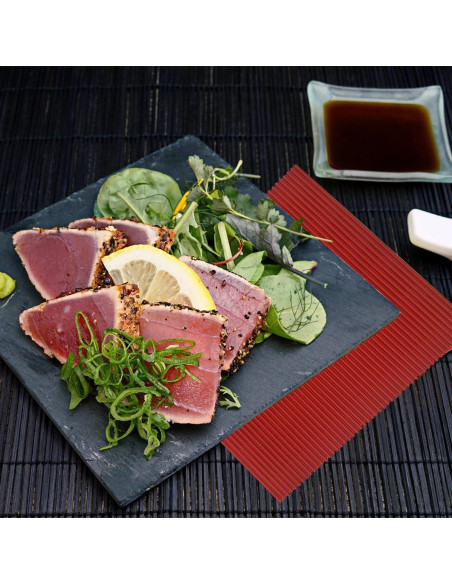 Estera de Sushi de Silicona Esamploe 2 Pcs Antiadherente Estera de Sushi de Silicona Esamploe 2 Pcs Antiadherente