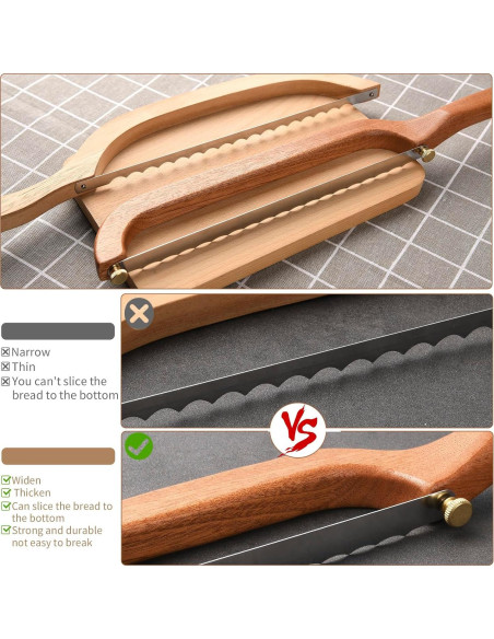 Cuchillo de Pan Uprichya 26.9 cm Acero Inoxidable Madera Cuchillo de Pan Uprichya 26.9 cm Acero Inoxidable Madera
