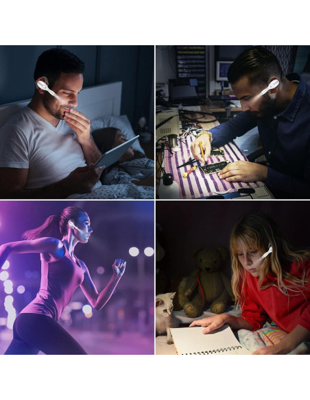 Luz de Lectura USB HONGUT Recargable 3 Niveles Brillo Luz de Lectura USB HONGUT Recargable 3 Niveles Brillo