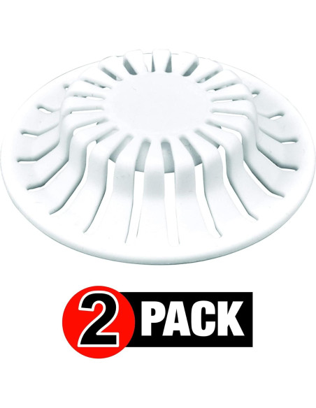 Captador de Cabello Danco para Fregadero de Baño - 2 Piezas Captador de Cabello Danco para Fregadero de Baño - 2 Piezas
