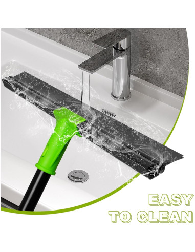 Raspador de Piso DALIPER 60 cm con Mango Ajustable 152 cm