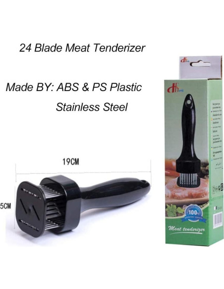 Ablandador de Carne Fastbird 24 Cuchillas Acero Inoxidable Ablandador de Carne Fastbird 24 Cuchillas Acero Inoxidable