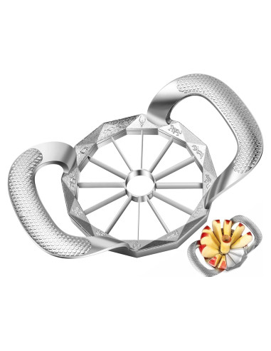 Cortador de Manzanas LIIGEMI Acero Inoxidable 12 Rebanadas