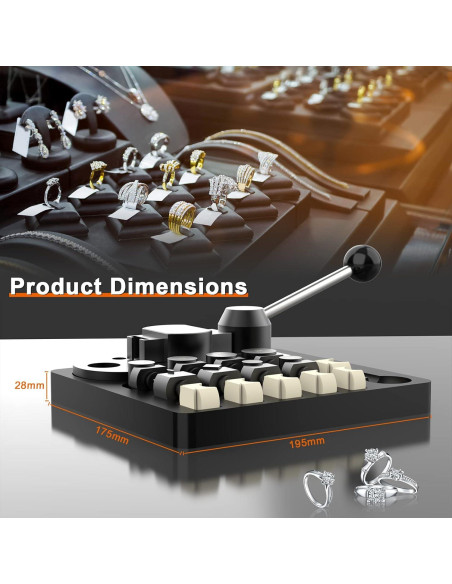 Herramienta de Doblado de Anillos JAZORR - Kit de 27 Piezas Herramienta de Doblado de Anillos JAZORR - Kit de 27 Piezas