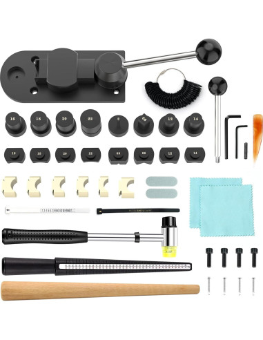 Herramienta de Doblado de Anillos JAZORR - Kit de 27 Piezas