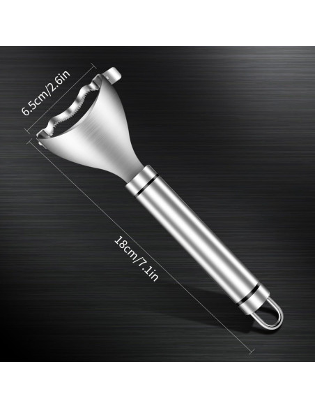 Pelador de Maíz Perla Dorada Acero Inoxidable Ergonómico Pelador de Maíz Perla Dorada Acero Inoxidable Ergonómico
